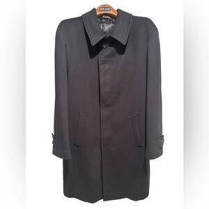 MARIO VALENTE Men’s Cashmere/Lambswool Overcoat